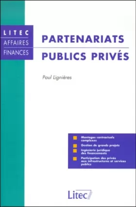Couverture du produit · Partenariats publics privés (ancienne édition)