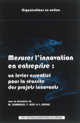 Couverture du produit · Mesurer l'innovation en entreprise : un levier essentiel pour la réussite des projets innovants
