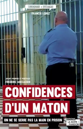 Couverture du produit · Confidences d'un maton