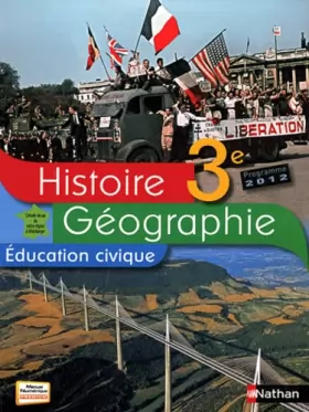 Couverture du produit · Histoire-Géographie + Éducation civique 3e