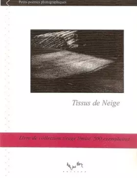 Couverture du produit · Tissus de neige