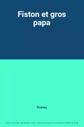 Couverture du produit · Fiston et gros papa