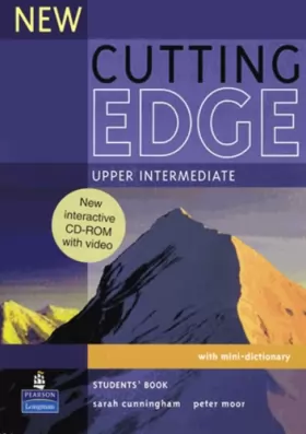 Couverture du produit · New Cutting Edge Upper Intermediate Students Book and CD-Rom Pack
