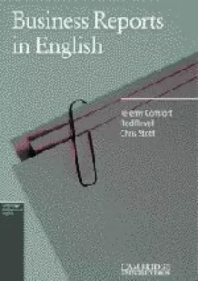 Couverture du produit · Business Reports in English
