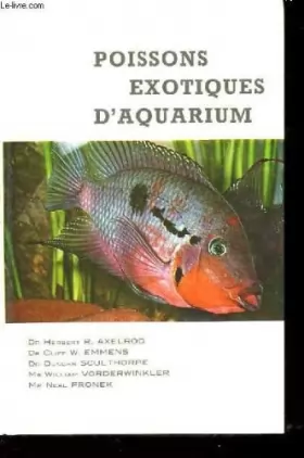 Couverture du produit · Poissons exotiques d'aquarium.