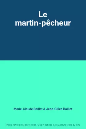 Couverture du produit · Le martin-pêcheur