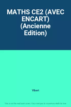 Couverture du produit · MATHS CE2 (AVEC ENCART) (Ancienne Edition)