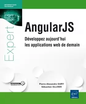 Couverture du produit · AngularJS - Développez aujourd'hui les applications web de demain