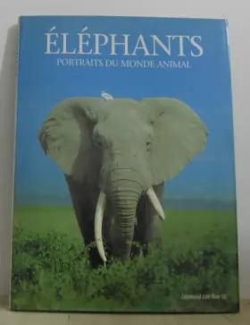 Couverture du produit · Éléphants portraits du monde animal