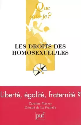 Couverture du produit · Les Droits des homosexuel/les
