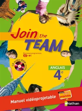 Couverture du produit · Anglais 4e Join the Team (1CD audio)