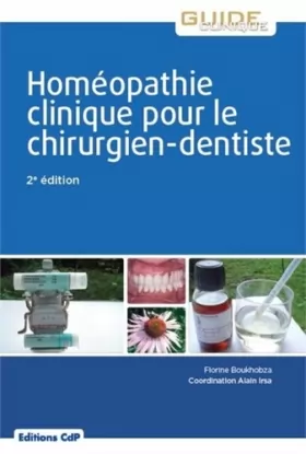 Couverture du produit · Homéopathie clinique pour le chirurgien-dentiste