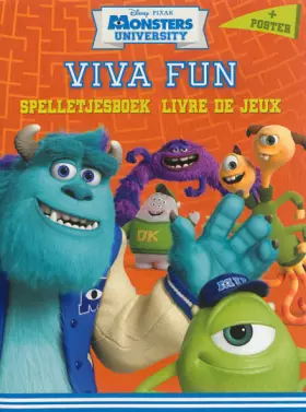 Couverture du produit · Disney Viva Fun livre de jeux + poster Monster Academy