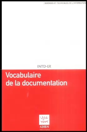 Couverture du produit · Vocabulaire de la documentation