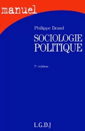 Couverture du produit · Sociologie politique