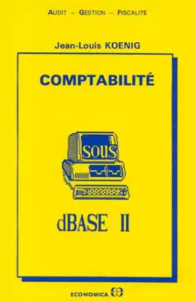 Couverture du produit · Comptabilité sous dBase II