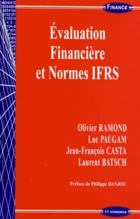 Couverture du produit · Evaluation financière et normes IFRS