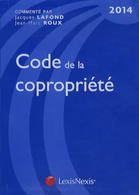 Couverture du produit · Code de la copropriété 2014