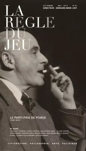 Couverture du produit · La règle du jeu n°52