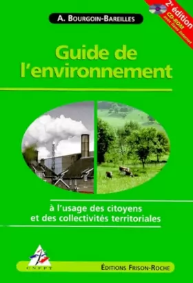 Couverture du produit · Guide de l'environnement à l'usage des collectivités territoriales et des citoyens