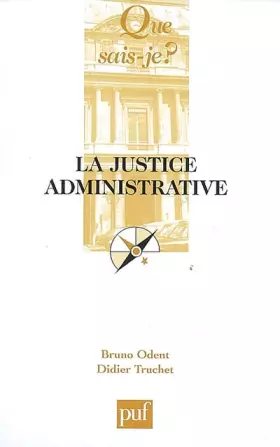 Couverture du produit · La justice administrative