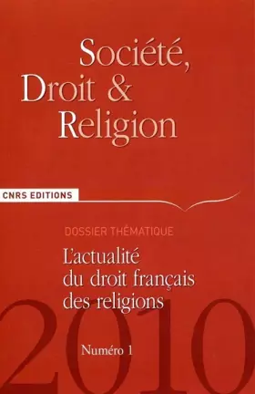 Couverture du produit · Société, droit et religion n°1