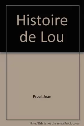 Couverture du produit · Histoire de Lou
