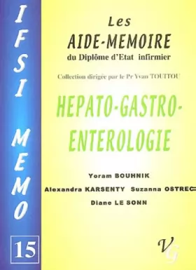 Couverture du produit · Hépato-gastro-entérologie