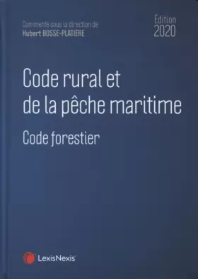 Couverture du produit · Code rural et de la pêche maritime 2020: Code forestier