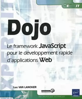 Couverture du produit · Dojo - le framework JavaScript pour le développement rapide d'applications Web