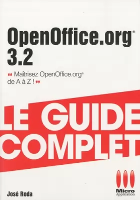Couverture du produit · OpenOffice.org 3.2
