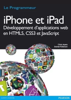 Couverture du produit · Iphone et Ipad Developpement d'Applications Web en HTML5, CSS3 et Javascript