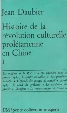 Couverture du produit · Histoire de la révolution culturelle prolétarienne en Chine II