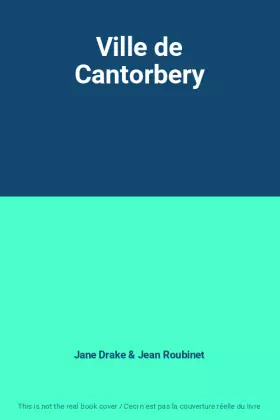 Couverture du produit · Ville de Cantorbery