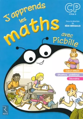 Couverture du produit · J'apprends les maths CP avec Picbille : Fichier de l'élève