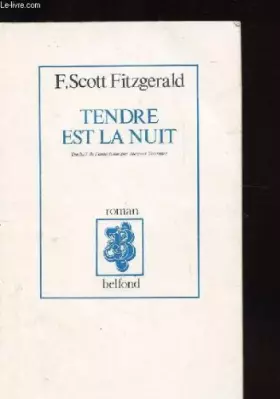 Couverture du produit · Tendre est la nuit