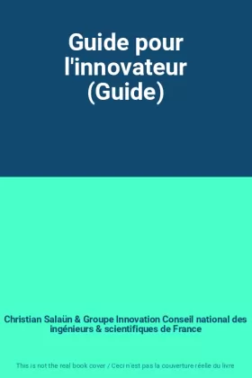 Couverture du produit · Guide pour l'innovateur (Guide)
