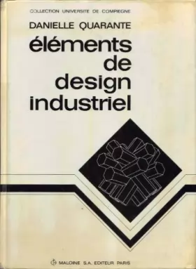 Couverture du produit · Eléments de design industriel