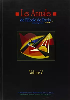 Couverture du produit · Les annales de l'école de Paris du management, tome 5