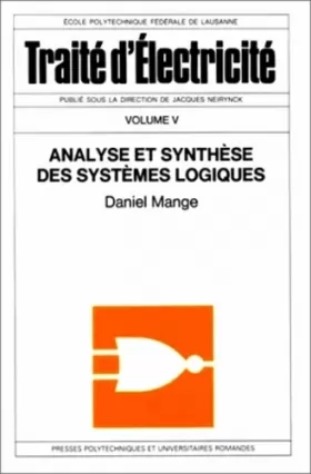 Couverture du produit · Analyse et Synthèse des systèmes logiques