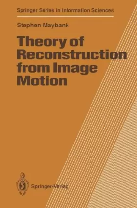 Couverture du produit · Theory of Reconstruction from Image Motion