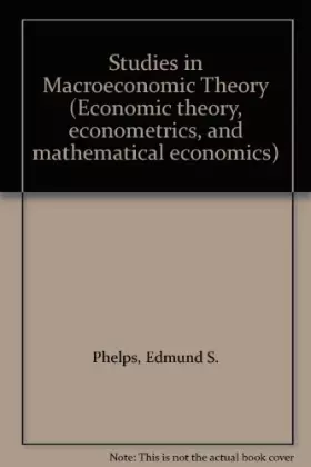 Couverture du produit · Studies in Macroeconomic Theory