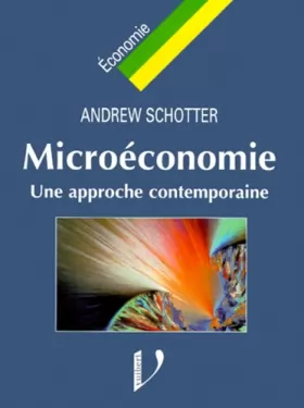 Couverture du produit · Microéconomie une approche contemporaine
