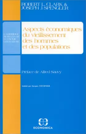 Couverture du produit · Aspects économiques du vieillissement des hommes et des populations