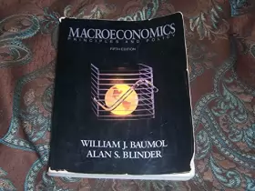 Couverture du produit · Macroeconomics: Principles and Policy