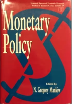 Couverture du produit · Monetary Policy