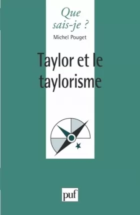 Couverture du produit · Taylor et le Taylorisme