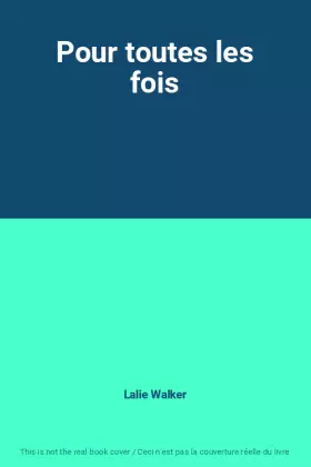 Couverture du produit · Pour toutes les fois