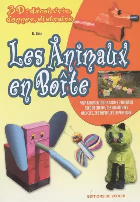 Couverture du produit · Les animaux en boîte