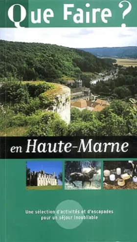 Couverture du produit · Que faire en Haute-Marne 2004